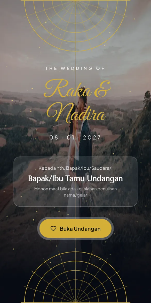 Template Malam Emas