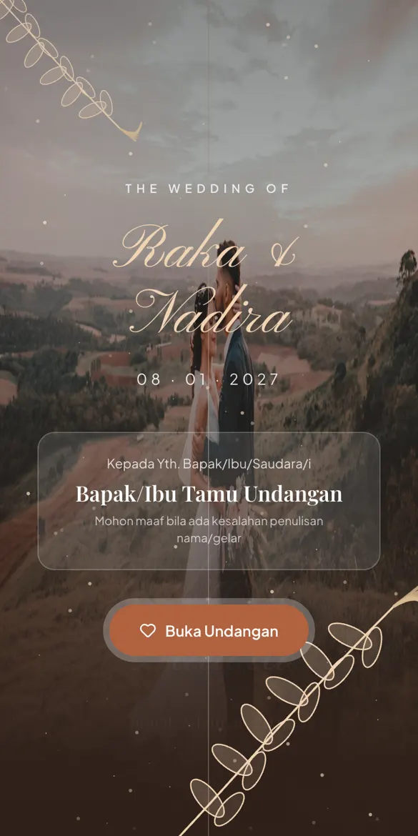 Template Rustic Boho